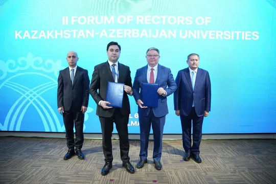 Ualikhanov University подписал меморандумы с вузами Азербайджанской Республики